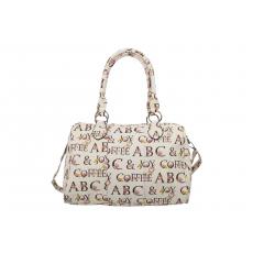 dariya® Bowling Tasche - Printmuster Coffee - PU