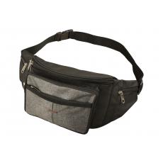 Bauchtasche schwarz/grau