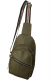 Bodybag Rucksack Schultertasche Crossover Cityrucksack - Rind Leder olive