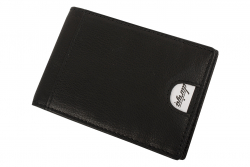 RFID Protected Kartenhalter für 3 Karten mit Geldklammer - Nappa Leder